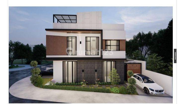 Dijual Rumah Baru Minimalis Modern 3 Lantai Di Kota Wisata Cibubur 2