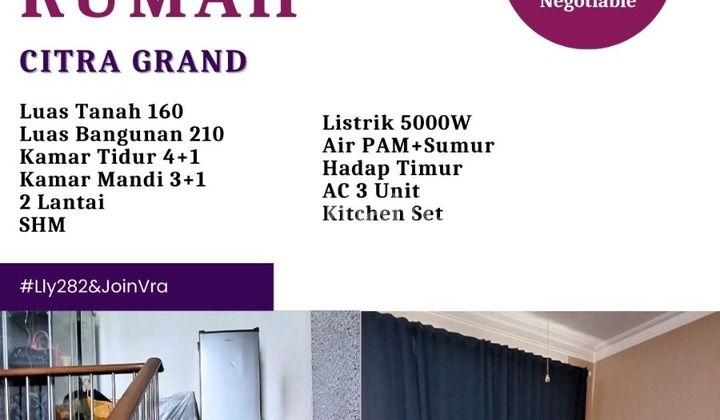 For Sale New House Citra Grand Cibubur 2