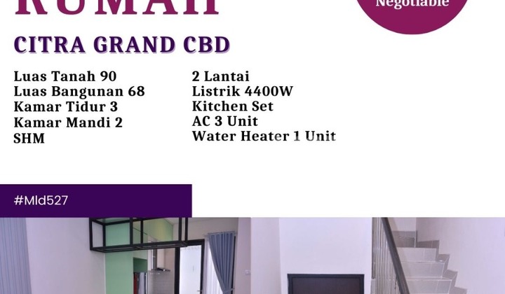 Dijual Rumah Cantik 2 Lantai Citragrand Cbd Cibubur 2