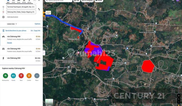 Di Jual Tanah Seluas 27 Hektar Di Cibinong Hilir Cianjur 1