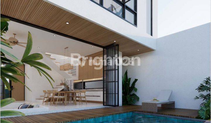 Villa  Baru  Desain Tropical Modern  View Sawah 2