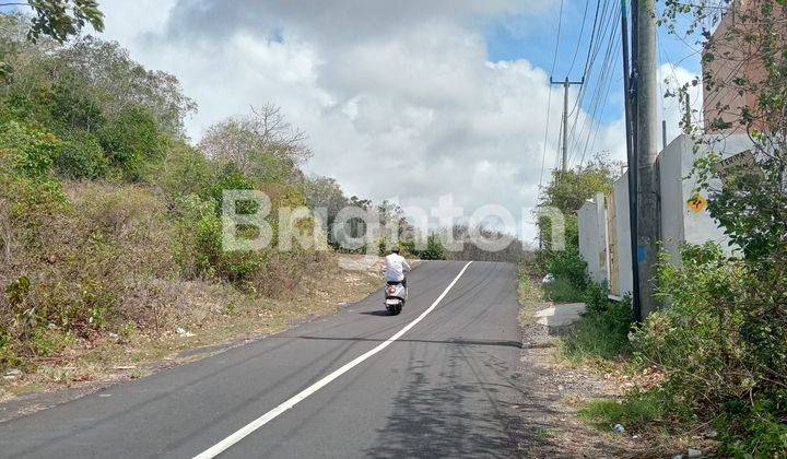 Tanah Jalan Uitama Kutuh Stp Dengan Pemandagan Laut Cocok Villa