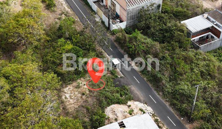 Tanah Jalan Uitama Kutuh Stp Dengan Pemandagan Laut Cocok Villa