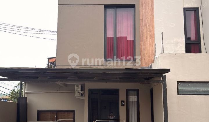 Rumah Dalam Cluster Bambu Apus Pamulang Dekat Pintu Tol