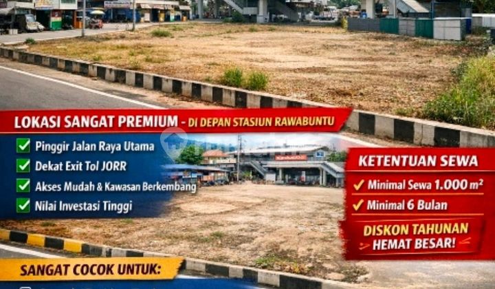 Disewakan Kavling Per 1000M Strategis Rawa Buntu Disewakan Kavling Per 1000M Strategis Rawa Buntu