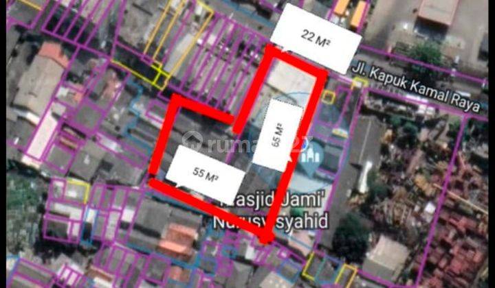 Dijual Kavling Strategis Kapuk Raya 2700m² Shm 2