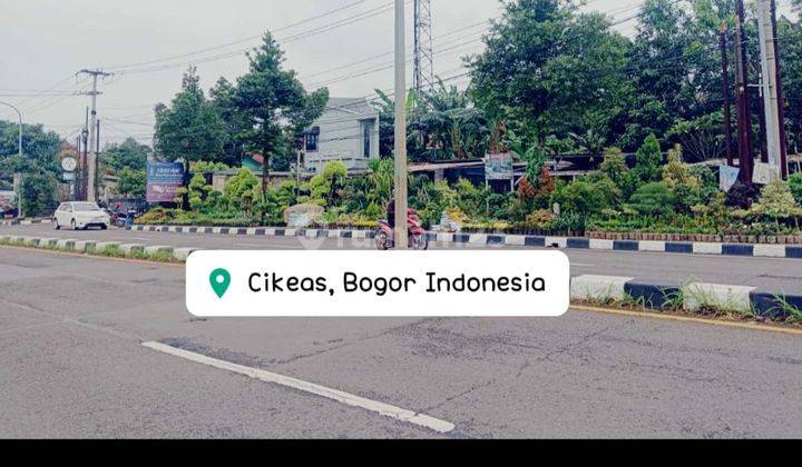 Jual Tanah Strategis Pinggir Jln Raya Cikeas Udik 12 Ha SHM 1