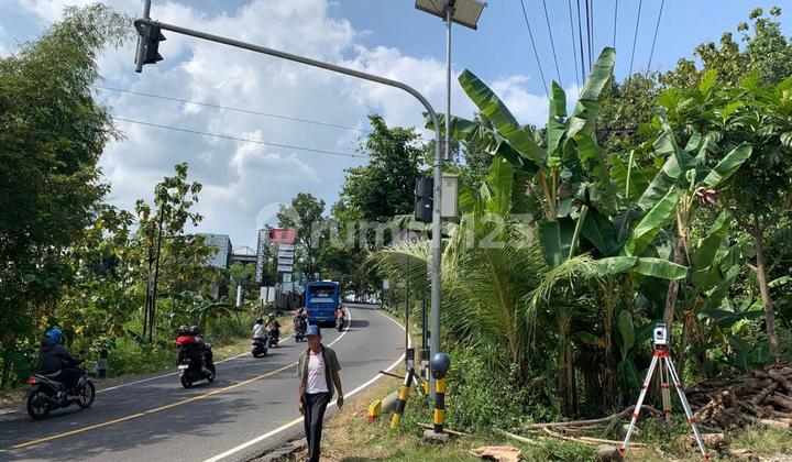LAND FOR SALE along the national road Jl Raya Jogja Wonosari, Piyungan, Bantul LAND FOR SALE along the national road Jl Raya Jogja Wonosari, Piyungan, Bantul