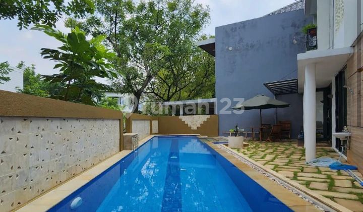 Rumah hook siap huni di Kebayoran Residence Bintaro Jaya