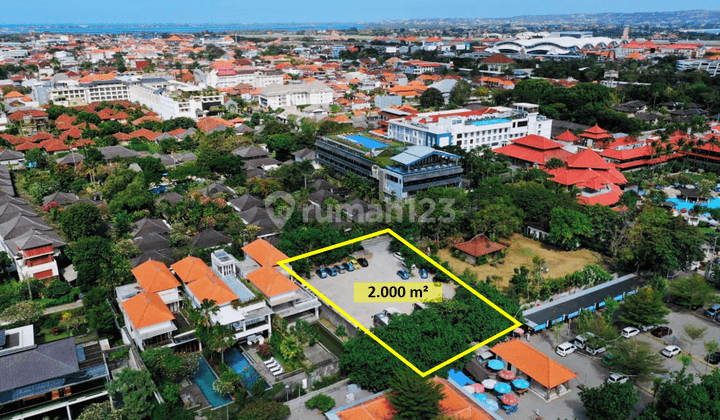 Land SHM 2000 M2 at Beachfront, German Beach, Kuta, Bali 2