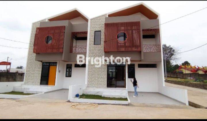 Townhouse Baru Area Kenten Palembang Konsep Modern Tropis 2