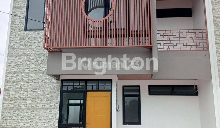 Townhouse Baru Area Kenten Palembang Konsep Modern Tropis 1