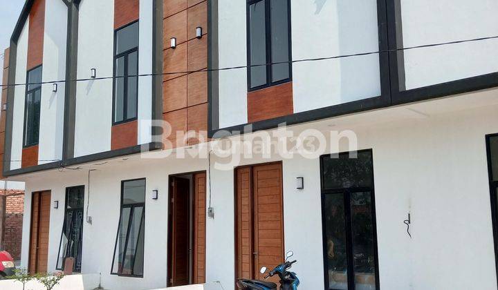 Townhouse baru ready unit siap huni area Kenten Palembang 1