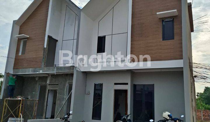 Town house baru harga terjangkau area Soekarno Hatta Palembang 1