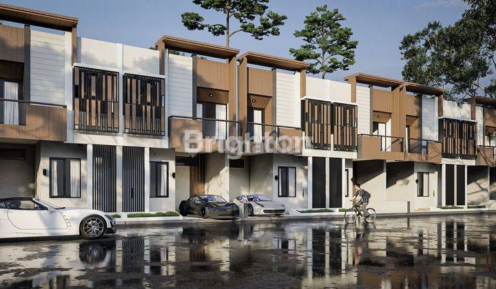 Townhouse baru 2 lantai ready area Kenten Palembang 1