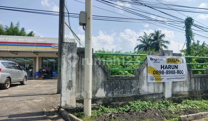 Tanah Bagus Lokasi Strategis Pinggir Jalan Raya Lintas Timur Km10