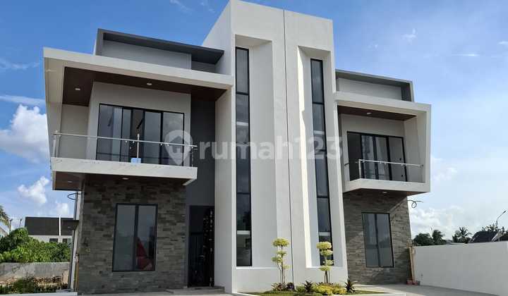 Rumah Baru Modern 2 Lantai One Gate System Area Bukit Dekat Unsri Rumah Baru Modern 2 Lantai One Gate System Area Bukit Dekat Unsri