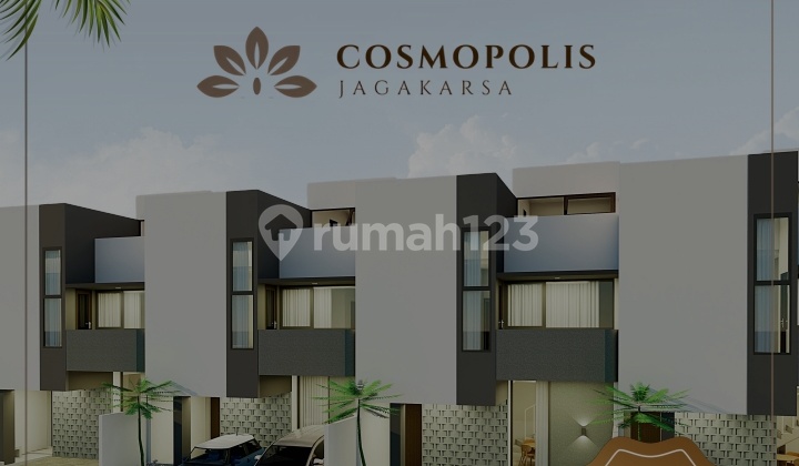 2.5-Story New House in a Cluster Near the University of Indonesia