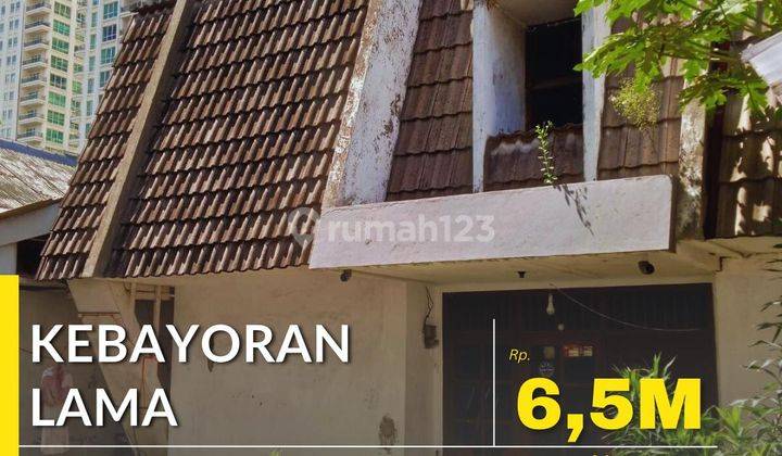 Cocok Untuk Usaha Kos Kosan, Rumah Lama Hitung Tanah, Kebayoran Lama Lokasi Premium  1