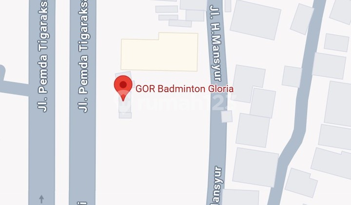 [No Cobroke] Commercial Lot for Rent in Tigaraksa Cikupa Tangerang, Very Strategic Location, Facing a Very Busy Road, Next to Gor Mcd Kfc