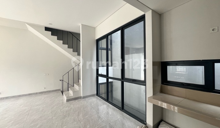 Aether 3 Floors Beautiful Minimalist Unfurnished Brand New House Bsd City Greenwich Park