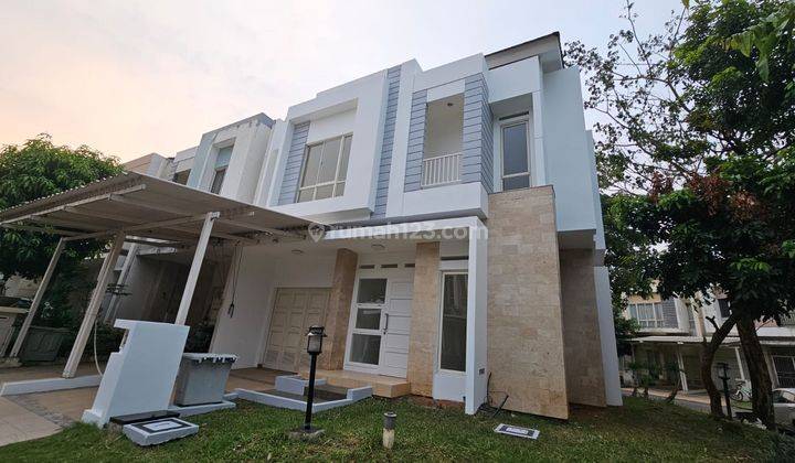 Rumah Baru 2 Lantai 4+1Kt Hook Gading Serpong The Springs Unfurnish Blm Pernah Huni Gress 2