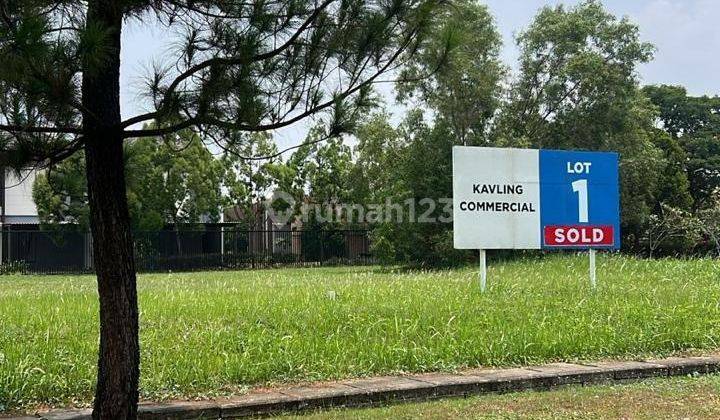 [No CoBroke] Kaveling Komersial BSD Dekat Grand Lucky RANS Lokasi strategis hadap Utara cocok untuk bisnis dan usaha 1