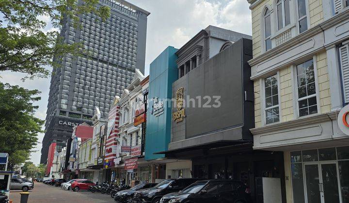 Ruko Mendrisio 3 Lt Sangat Rapi Hadap Jalan Utama Ramai Tenant Lokasi Strategis Jalur Serpong Bsdparkir Luas 1