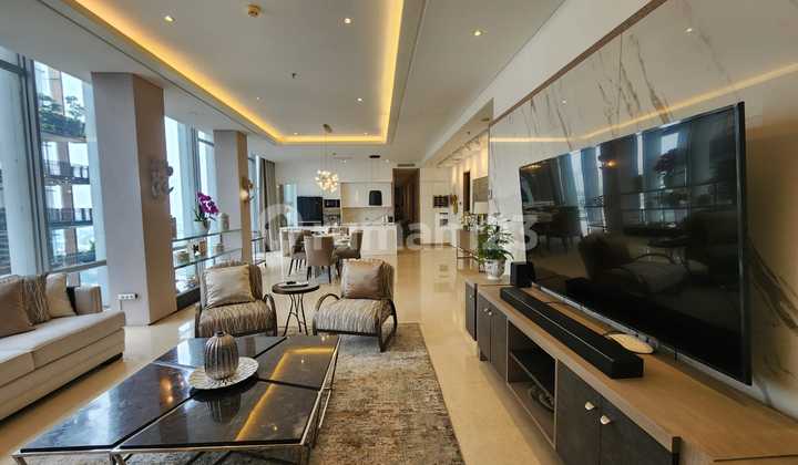 FOR RENT SENOPATI SUITES FULLY FURNISHED HIGH FLOOR 2