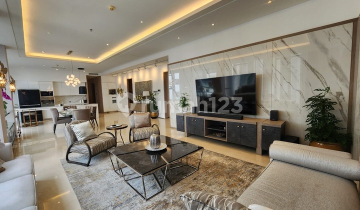 FOR RENT SENOPATI SUITES FULLY FURNISHED HIGH FLOOR 2