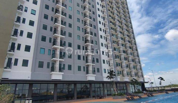 Dijual Cepat Apartment Osaka Riverview Tipe Studio Semi Furnish Murah Ukuran 14m2 Low Zone Garden View  2