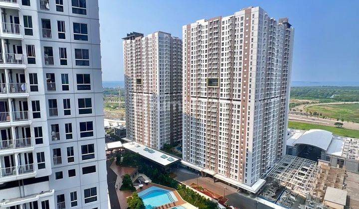 Dijual Apartment Tokyo Riverside 2BR 38m2 Corner HOEK 2 View Laut dan Pool Lantai Middle Kosongan Murah PIK 2 2