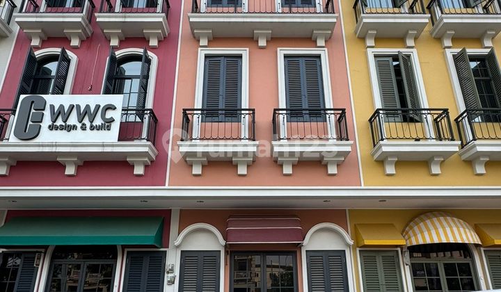 Disewakan Ruko Euroasia 4.5x20 M2 Boulevard 2 Muka Samping Osaka Residence Murah