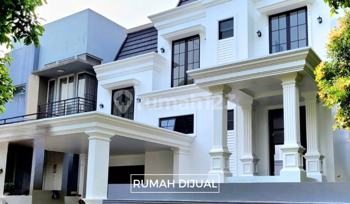 Rumah Baru American Classic With Private Pool Strategis di Kebayoran Height Bintaro