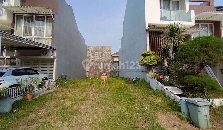 Dijual 2 tanah kavling di cluster Costarica modernland lokasi strategis bebas banjir lebar 7.7m dan 6.4m 2