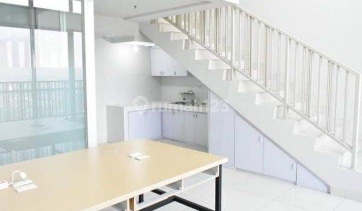 tampak depan apartemen soho pancoran bagus semi
