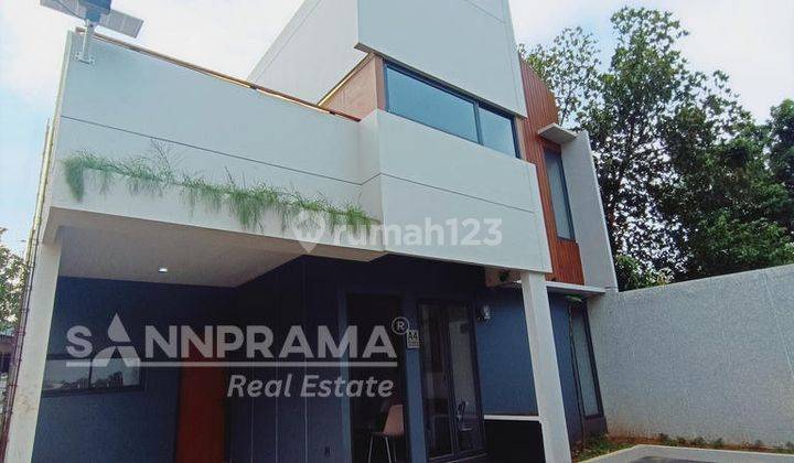 Rumah Full Furnished 2 Lantai Dalam Private Cluster Lokasi Bojongsari Depok 1