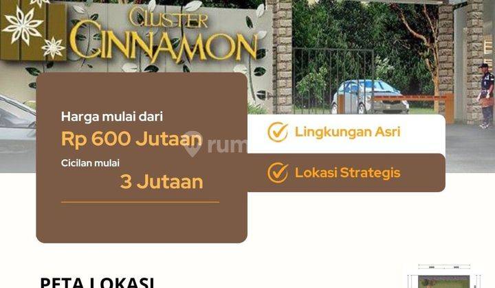 Rumah 1 Dan 2 Lantai Dalam Kawasan Hijau, Akur Untuk Cari Hunian Yang Ukuran Tanah Luas, Lokasi Dekat Tol Dan Mall Sawangan  2