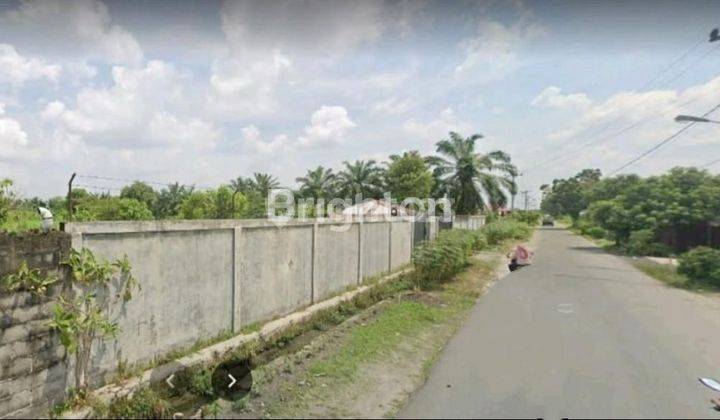 TANAH HOKKY SELUAS 6.800 M2. LOKASI SUDAH PAGAR BETON KELILING DAN DEPAN JALAN SUDAH ASPAL 1