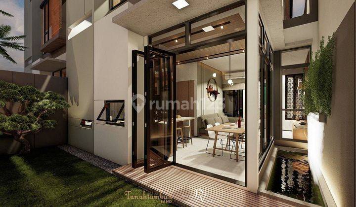 Rumah konsep modern di lingkungan tenang dan asri 2