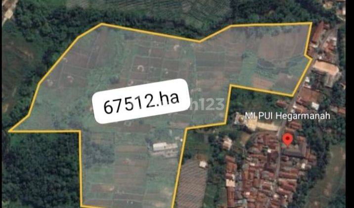 Tanah zona kuning 10-70 hektar leuwliang bogor 1
