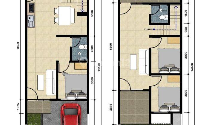 Rumah dekat UI lenteng agung jaksel 2