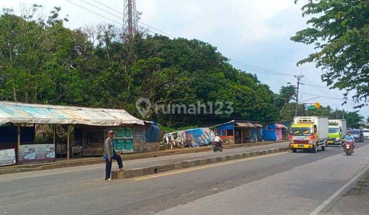 Tanah komersil pinggir jalan raya Bogor  1