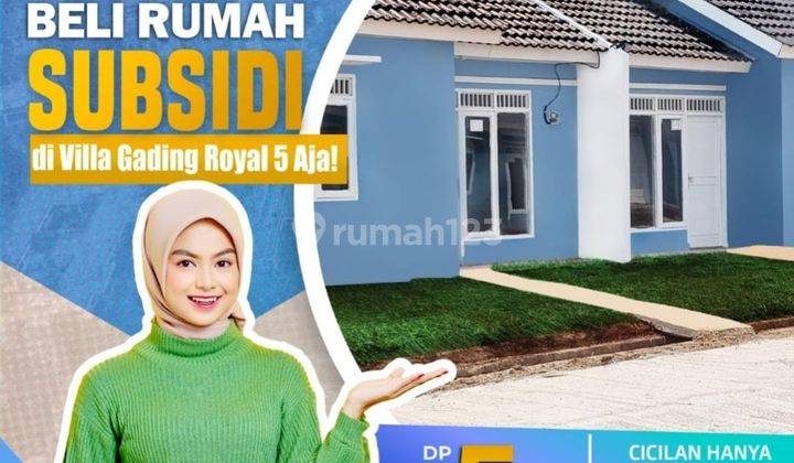 Rumah murah dekat telaga kahuripan kemang Bogor  1