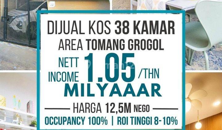 Rumah Kos Kosan 38 Pintu 4 Lantai Di Tomang Jakarta Barat 2