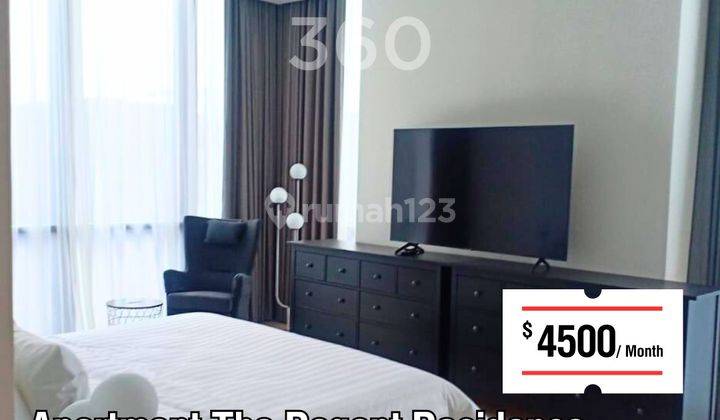 Disewa Apartemen The Regent Residence 3br Uk 251m2 Elegant At Jakarta Selatan  1