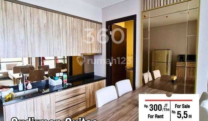 Dijual Apartemen Sudirman Suites 3br Uk 100m2 Full Furnished Luxury At Jakarta Pusat  2