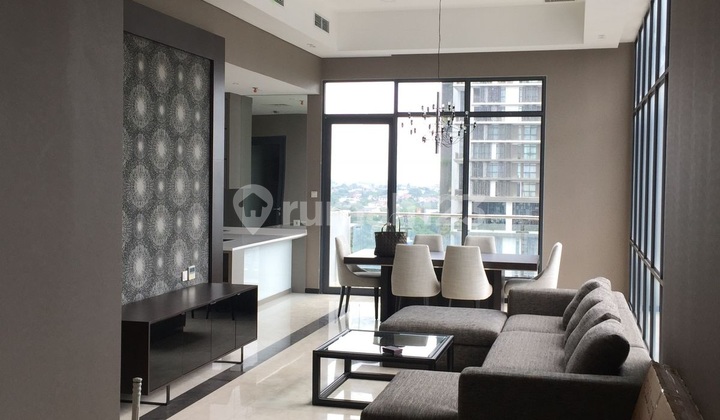 For Rent BEST DEAL Senopati Penthouse Apartment Size 132 m² 2BR Furnished New in South Jakarta 1