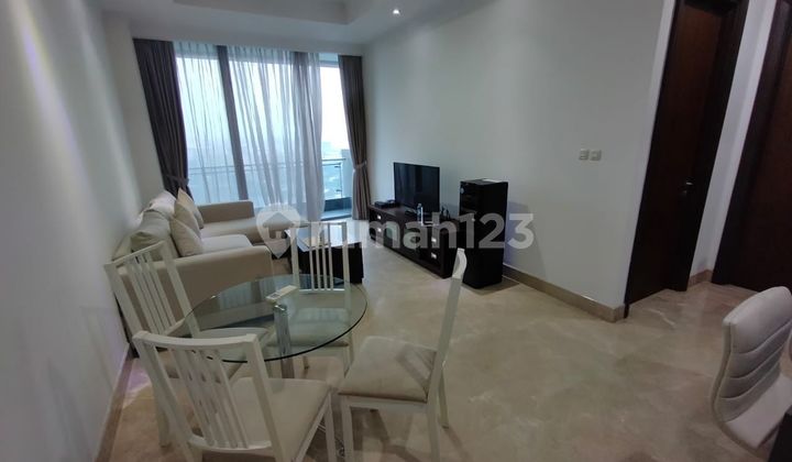 For Rent Residence 8 SCBD Apartment 150sqm 2BR Furnished Best Price in South Jakarta