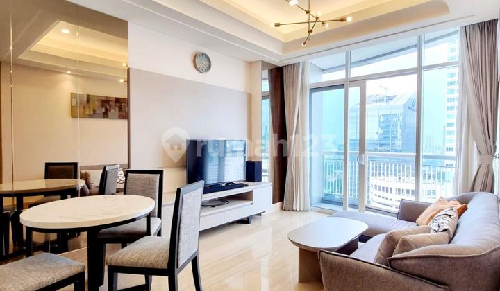 For Sale South Hills Apartment 2br 87m2 Furnished Best View in Kuningan South Jakarta